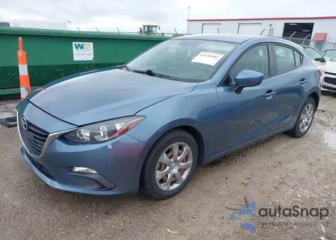 2015 Mazda Mazda3 I Sport из США, поврежденный, VIN 3MZBM1K79FM137132